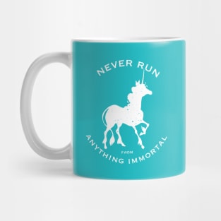 Never Run.. Mug